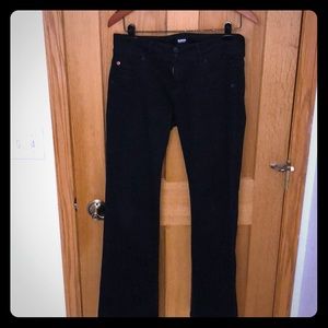 Hudson Signature Petite Black Jeans, Sz 29